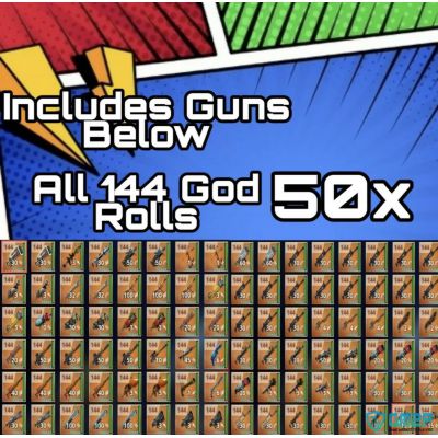 x50 pl144 Weapons Fortnite Save The World (ALL PLATFORMS)